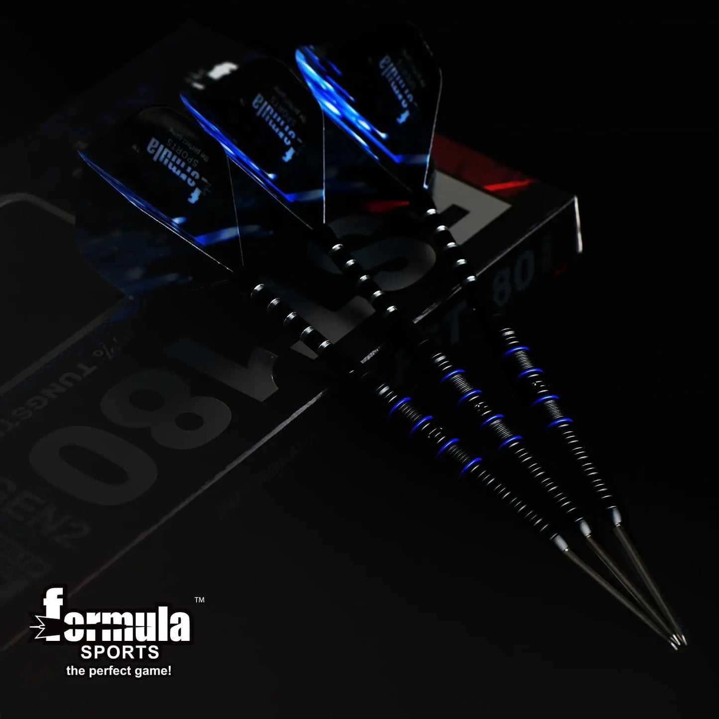 90% Tungsten Steel Tip Darts Set 21g-24g - Professional Darts with Flights, Shafts & Sharpener