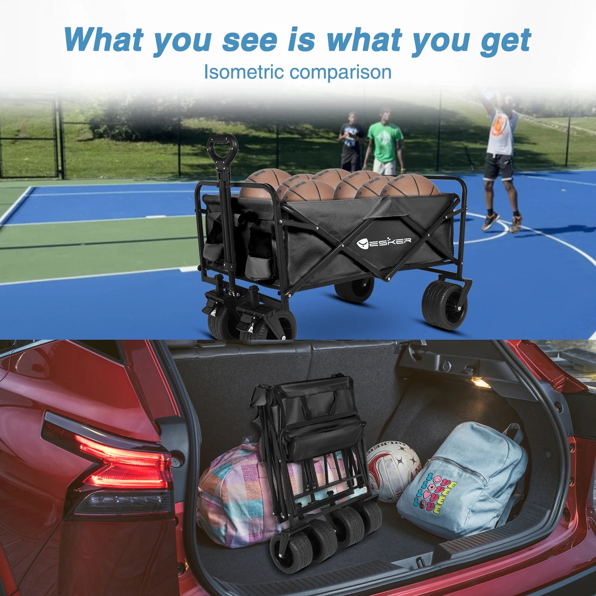 Take your outdoor adventures to the next level with a collapsible wagon designed specifically for your everyday hauling needs.
