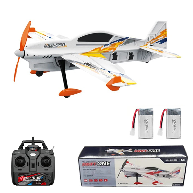 Take flight effortlessly with this ready-to-fly remote controlled aircraft designed for exceptionally smooth handling and impressive aerial maneuvers during your outdoor sessions.
