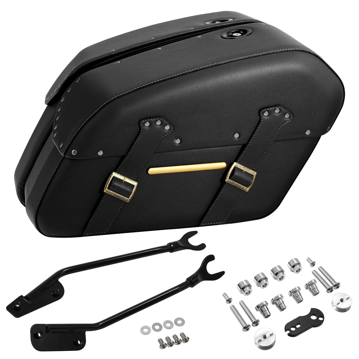 Detachable Saddlebags For Harley Fat Boy Breakout 114 FLFBS FLFB FXBR FXBRS 2018-2024 2021 2020 Motorcycle