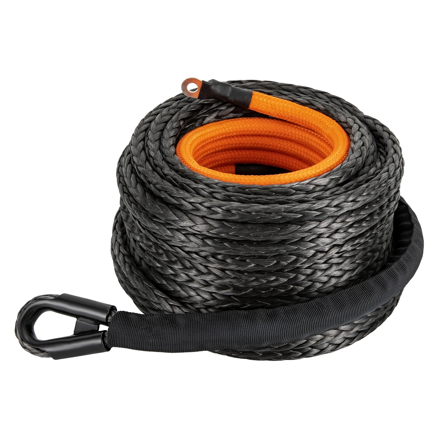 Winch Rope With Hook 92 Inch 31500 LB Strength For 4WD Off Road