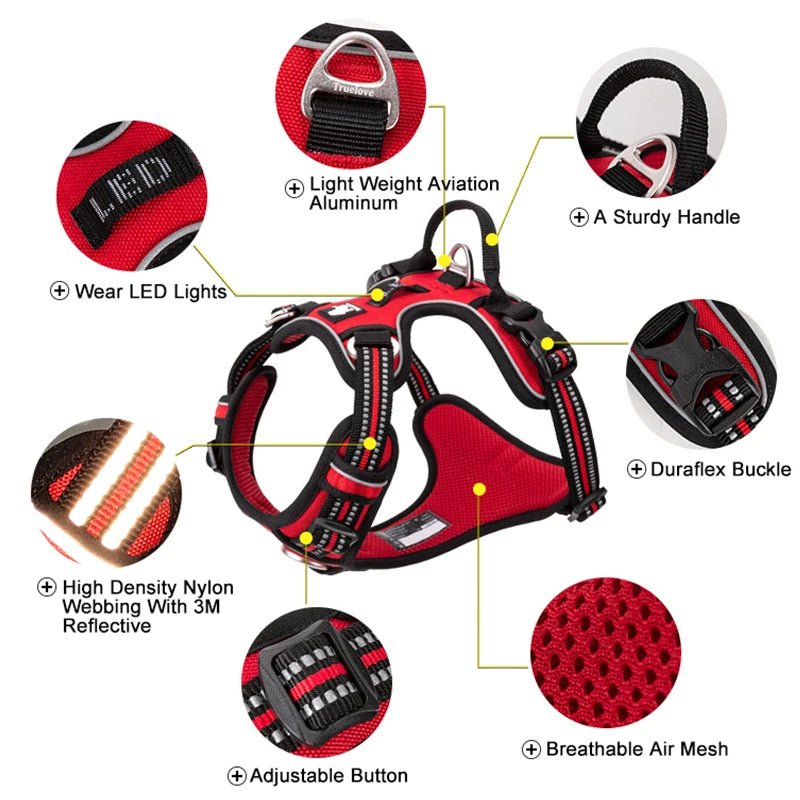 You and your dog will enjoy safer, more comfortable outings with this versatile harness that adapts to every adventure.