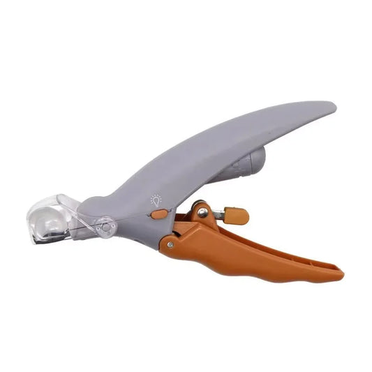 LED Light Pet Nail Clippers Dual-Sided 5x Magnification for Cats And Dogs - Easy Trimming of Nails And Claws