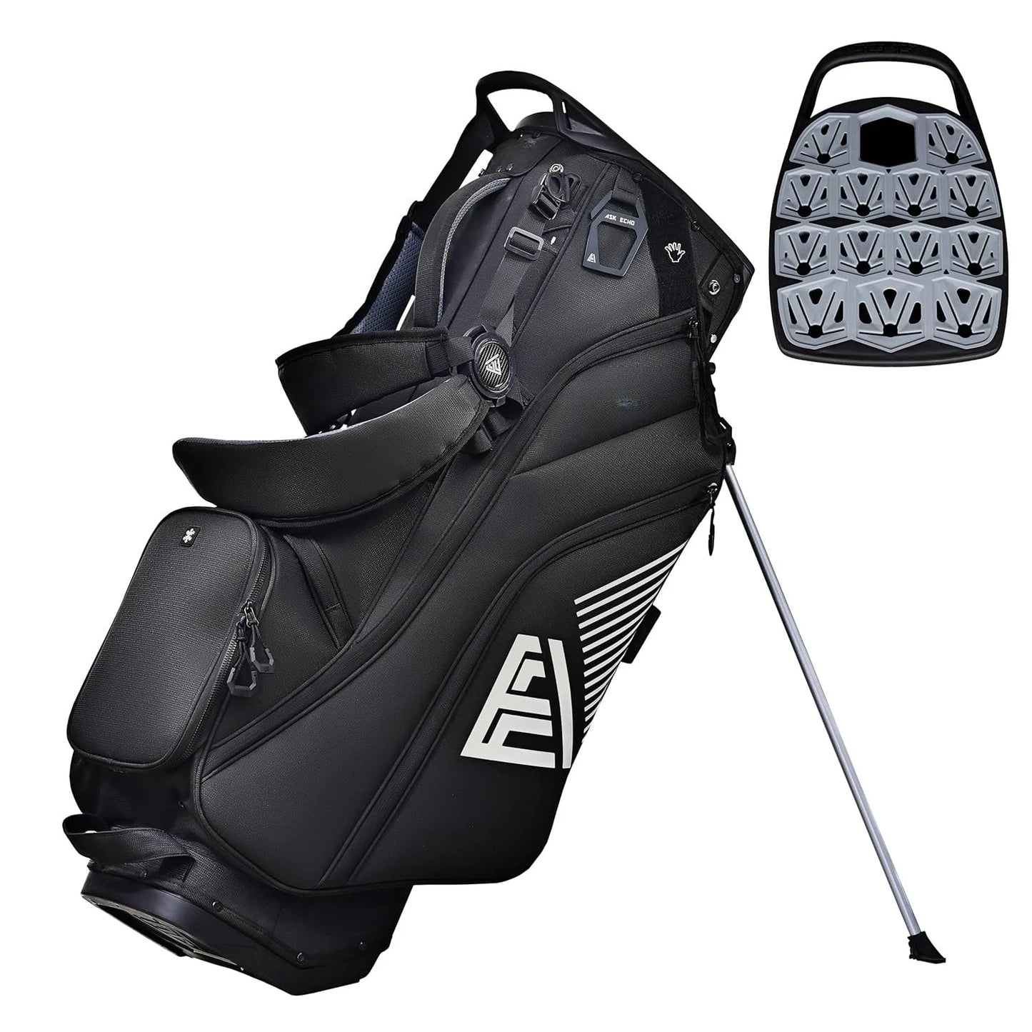 ST-Lock Mecha 14 Way Dividers Quiet Hybrid Stand Bag for Men & Women, Customized