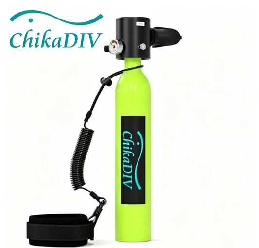 Transform your underwater adventures with this portable refillable oxygen cylinder designed for safe and extended diving.