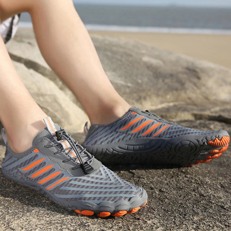 Men Quick-Dry Water Shoes Barefoot Aqua Outdoor Lightweight Breathable