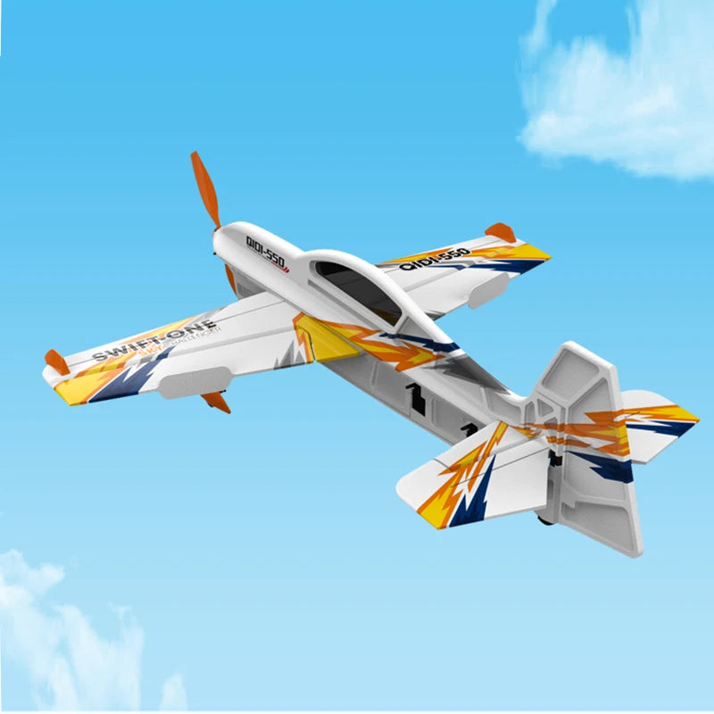 Take flight effortlessly with this ready-to-fly remote controlled aircraft designed for exceptionally smooth handling and impressive aerial maneuvers during your outdoor sessions.
