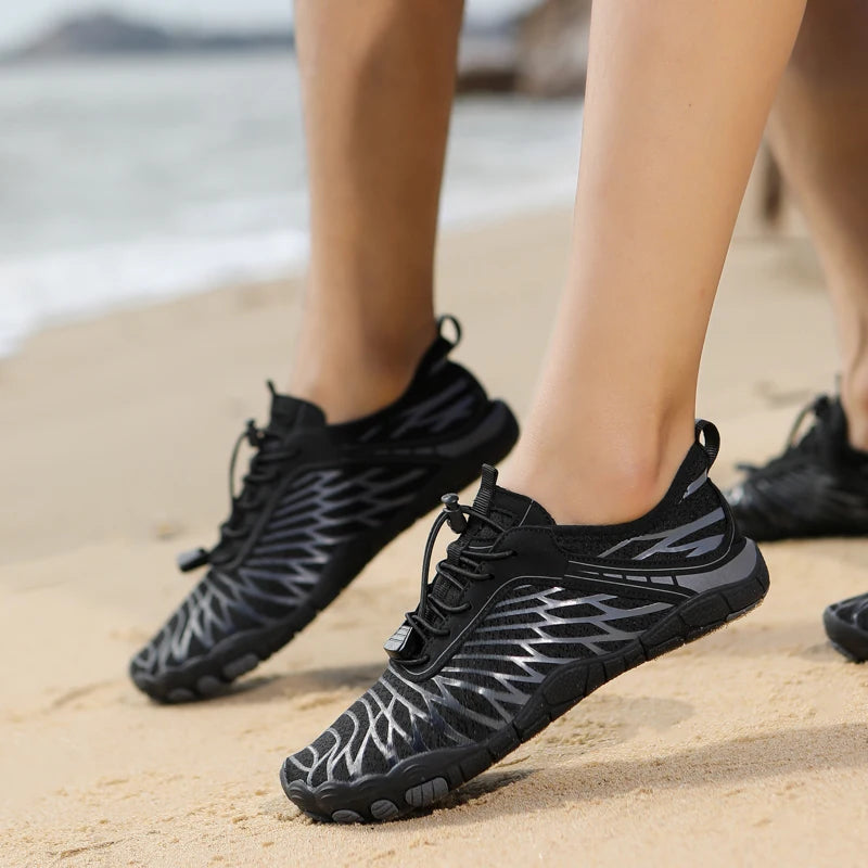Women Men Upstream Wading Water Shoes Beach Barefoot Swimming Surfing Qick Dry Sports Aqua Sneakers Unisex Lightweight Trekking