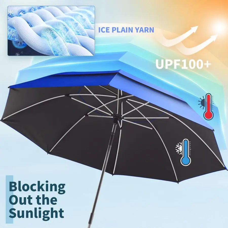 Shade that moves with your day, keeping you cool from sunup to sundown, whether you're at the beach, park, or campsite.