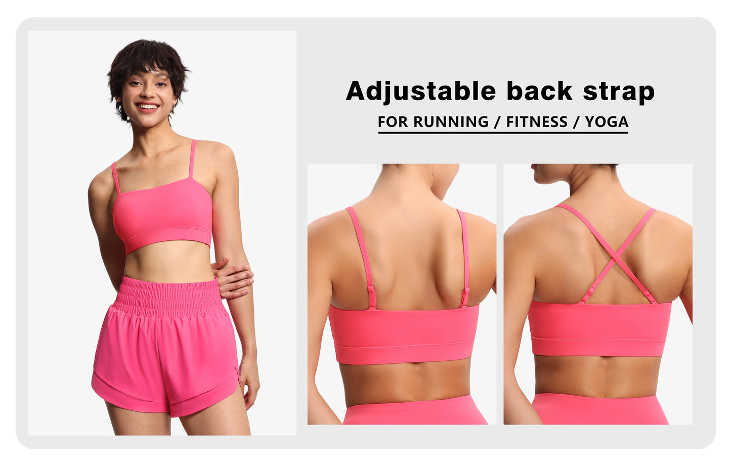 Transform your workout with a sports bra designed for ultimate comfort and dynamic support.