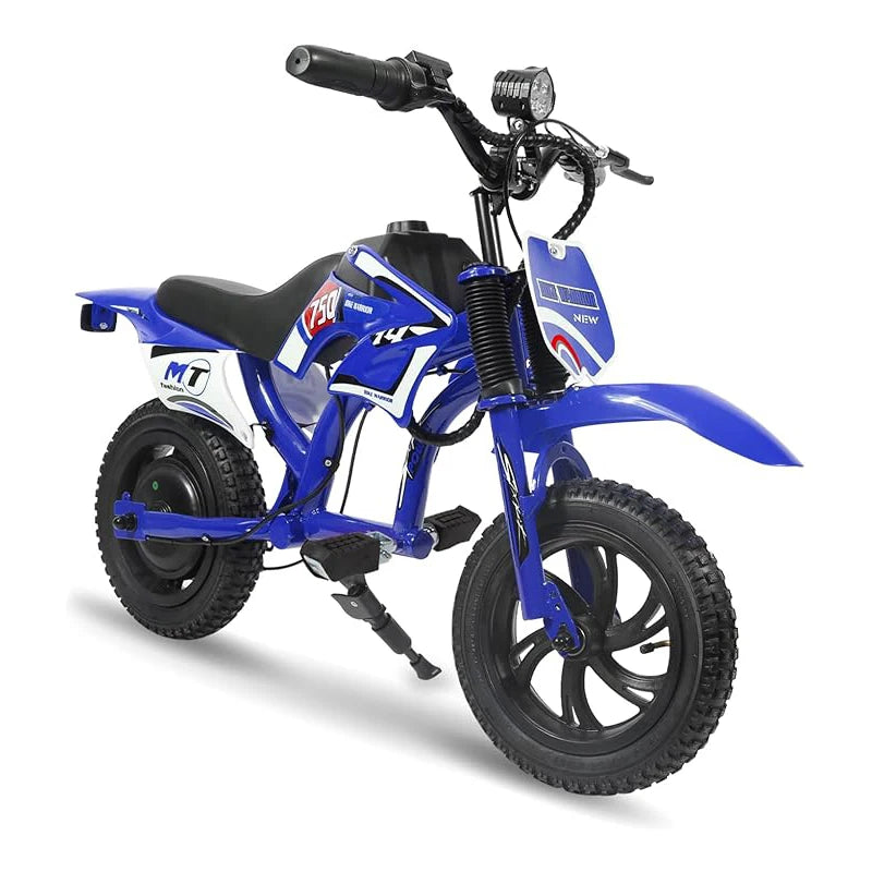 25V Electric Dirt Bike 200W Electric Motorcycle Up to 10MPH & 7 Miles Long Range 3-Speed Modes Motorcycle for Kids Ages 3-10