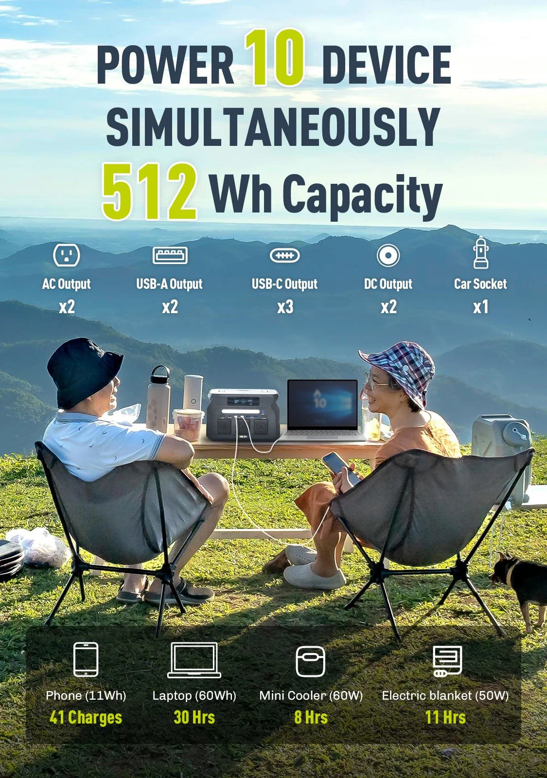 Transform your outdoor adventures with a portable power solution that fits easily in any gear bag.