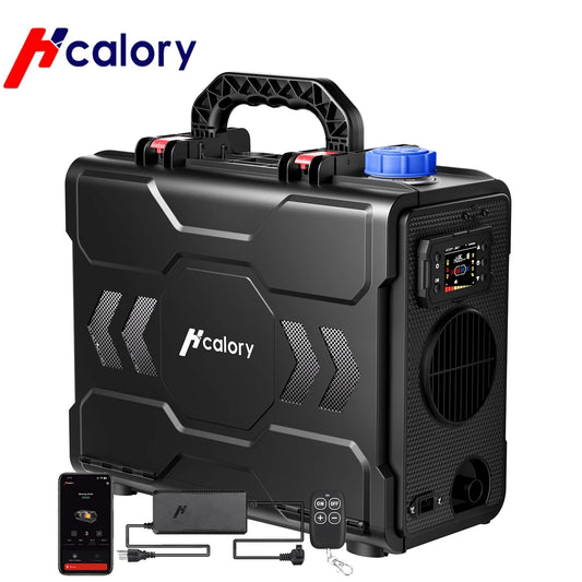 Hcalory TB2 All-in-One Parking Heater 12V 8KW Portable Diesel Heater 6L Fuel Tank 2024 Upgrade Toolbox 2 Smart Diesel Air Heater