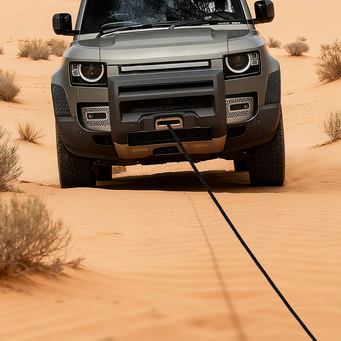 Winch Rope With Hook 92 Inch 31500 LB Strength For 4WD Off Road