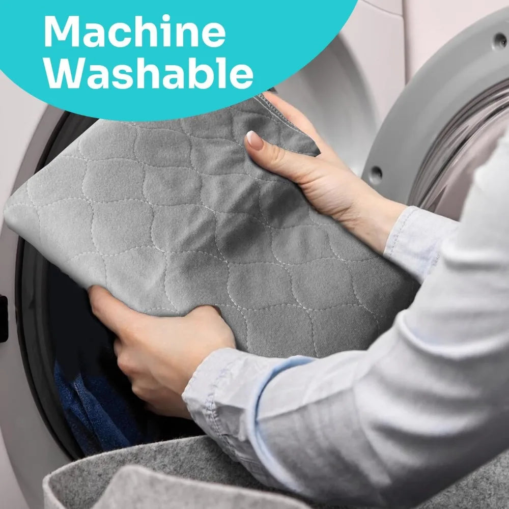 Extra Large 60"x48" Washable Dog Pee Pads, Heavy Absorbency Waterproof Non-Slip Training Pads, Reusable Up to 300 Washes