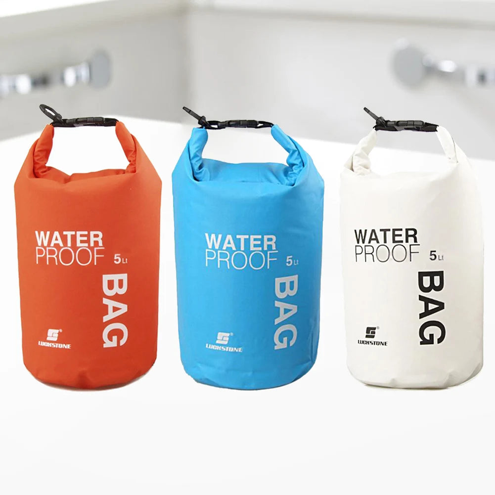 5L Waterproof Dry Bag Drifting Swimming Clothes Storage Bag Pack Ultralight Floating Boating Kayaking Water Bag Phone Case