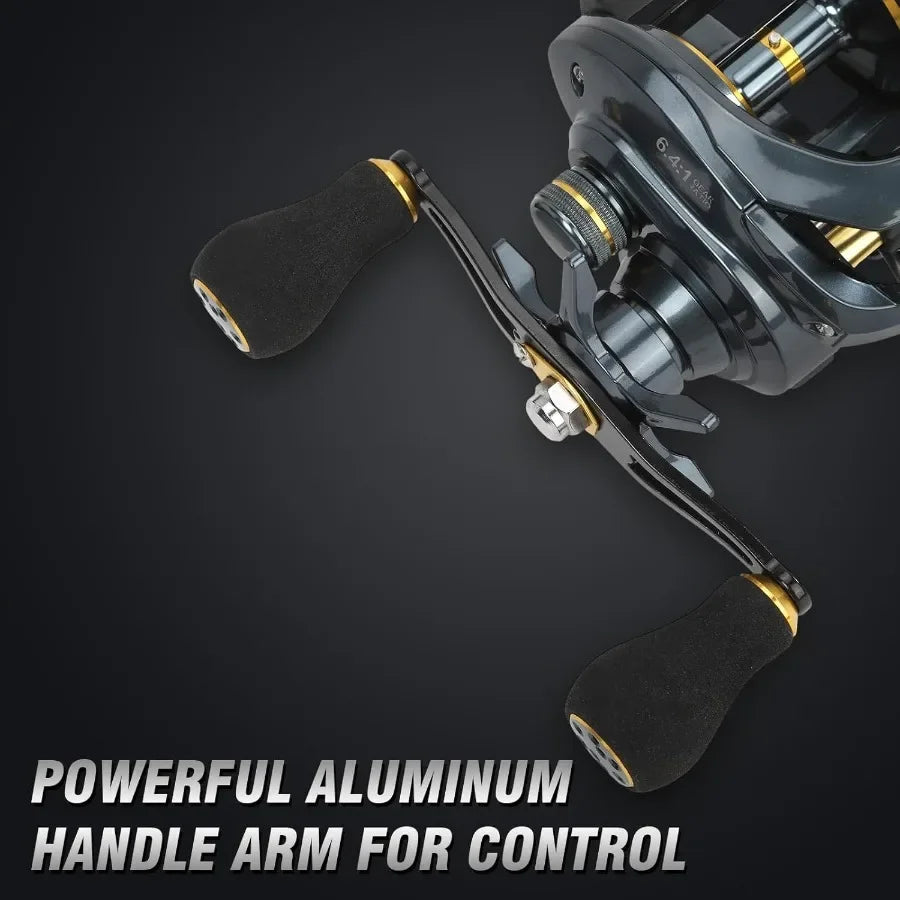 Take your fishing to the next level with reels built for precision casting anywhere you fish, designed to perform confidently in rough water and calm coves.