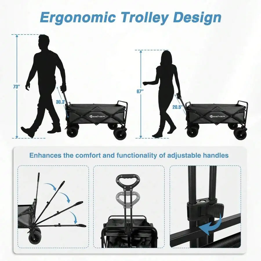 Take your outdoor adventures to the next level with a collapsible wagon designed specifically for your everyday hauling needs.