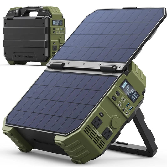 1600W Peak 3200W Portable Power Station 1024Wh LiFePO4 100W USB-C Solar Generator Camping RV Emergency, Custom