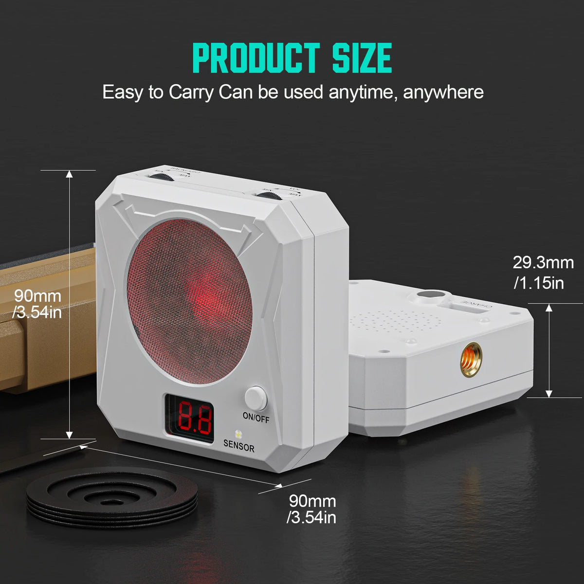Electronic Infrared Laser Target for Shooting Practice with Sound Effects