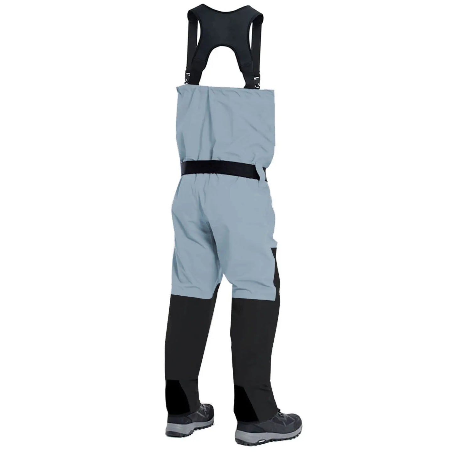 Mens Waders Zipper Front Stockingfoot Outdoor Breathable Chest Fishing Wading Pants Zip Waders