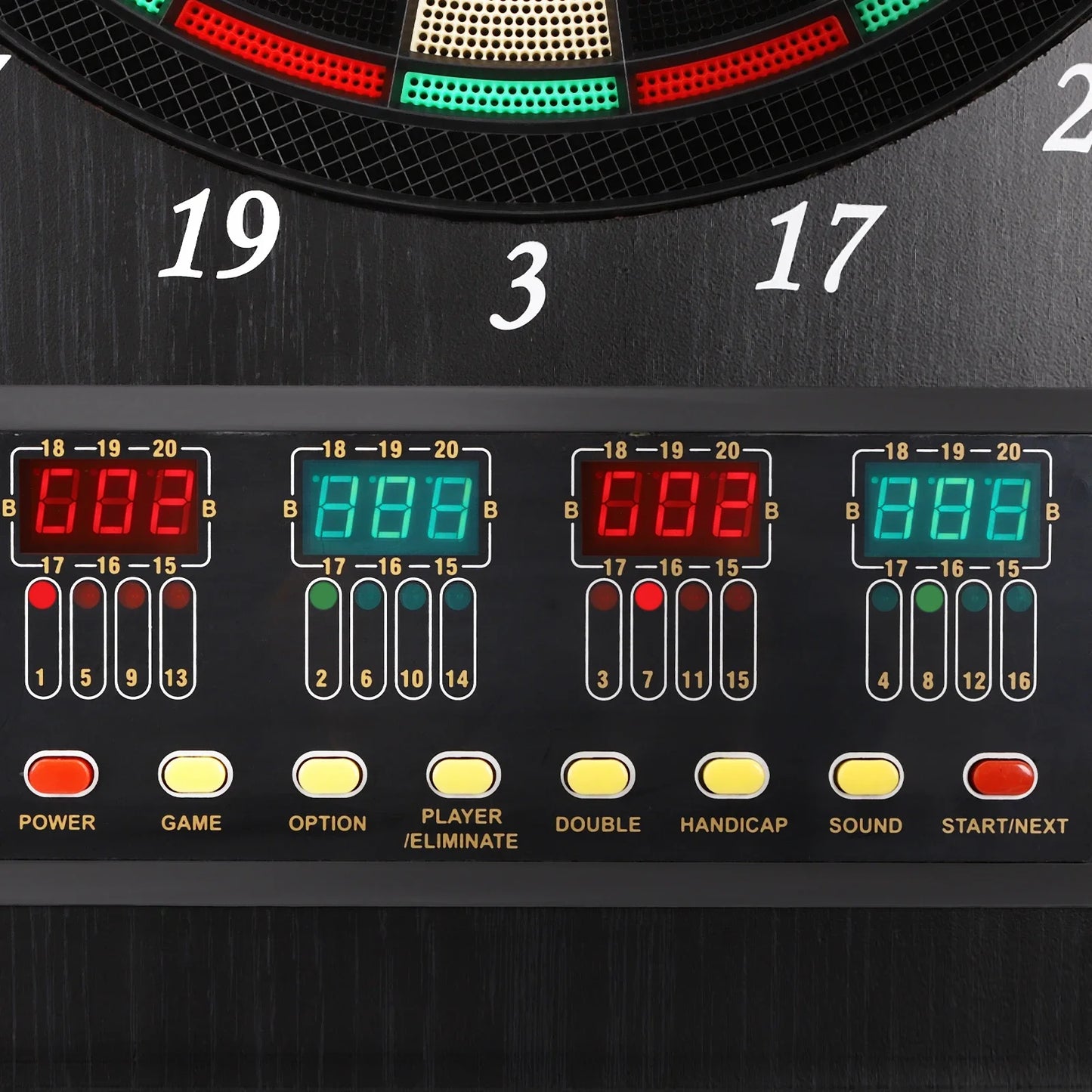 Dartboard Cabinet Set Dart Board Electronic Scoreboard Dart Machine Cabinet