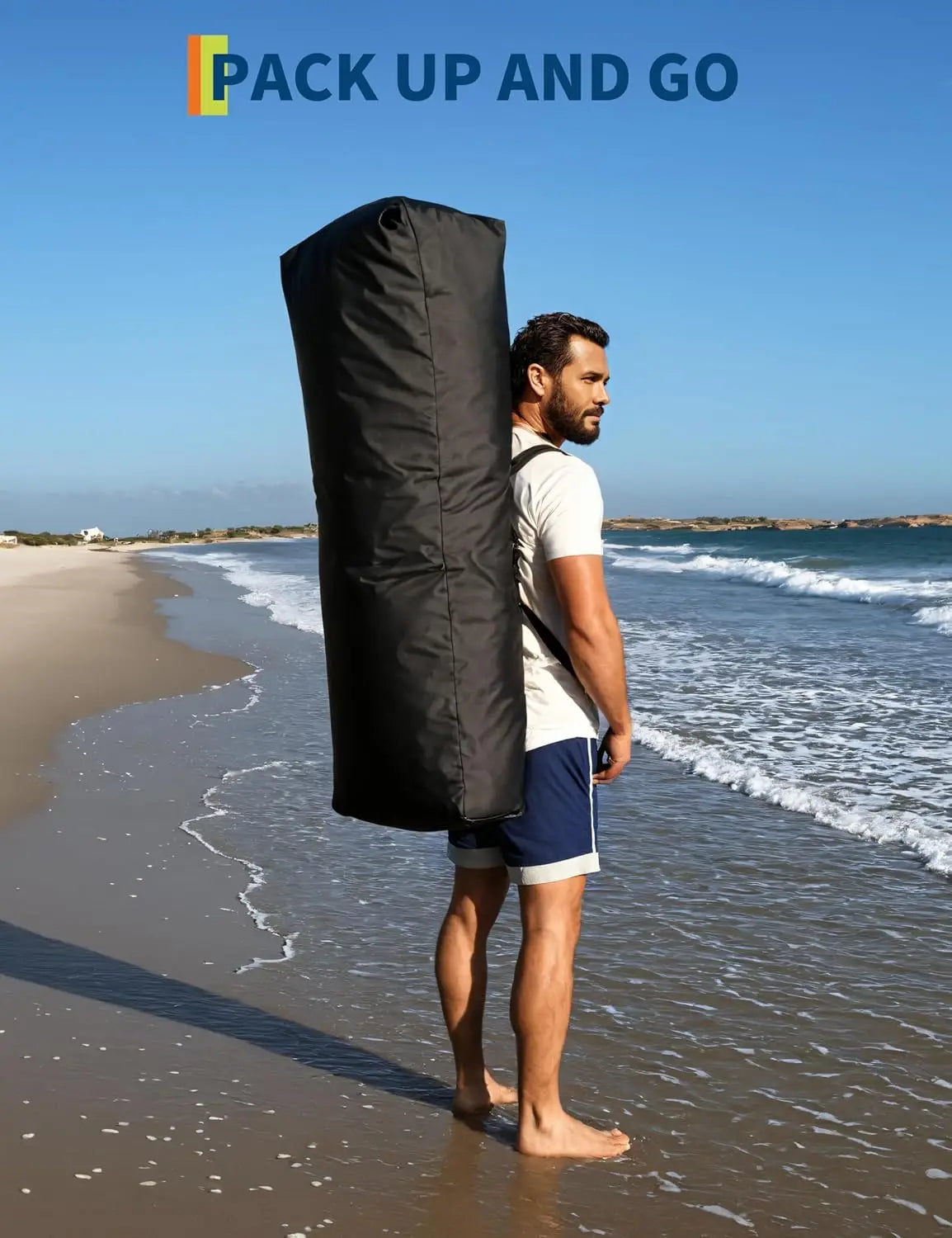 Inflatable Paddle Board for Adult, 10.6ft x 32"/ 11ft x 34" Extra Wide Inflatable Stand Up Paddle Board with Kits, for Sea Lakes