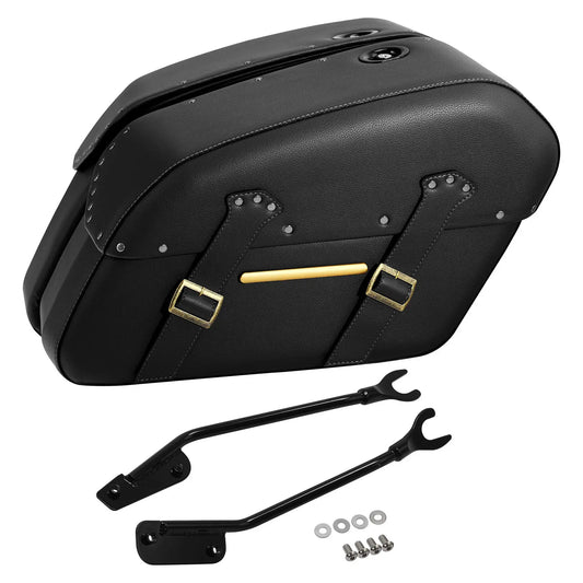 Detachable Saddlebags For Harley Fat Boy Breakout 114 FLFBS FLFB FXBR FXBRS 2018-2024 2021 2020 Motorcycle