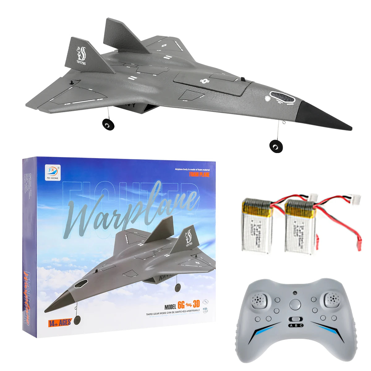 You can conquer the skies with absolute confidence aboard this agile four-channel remote control aircraft, specifically designed for smooth and thrilling aerial adventures.