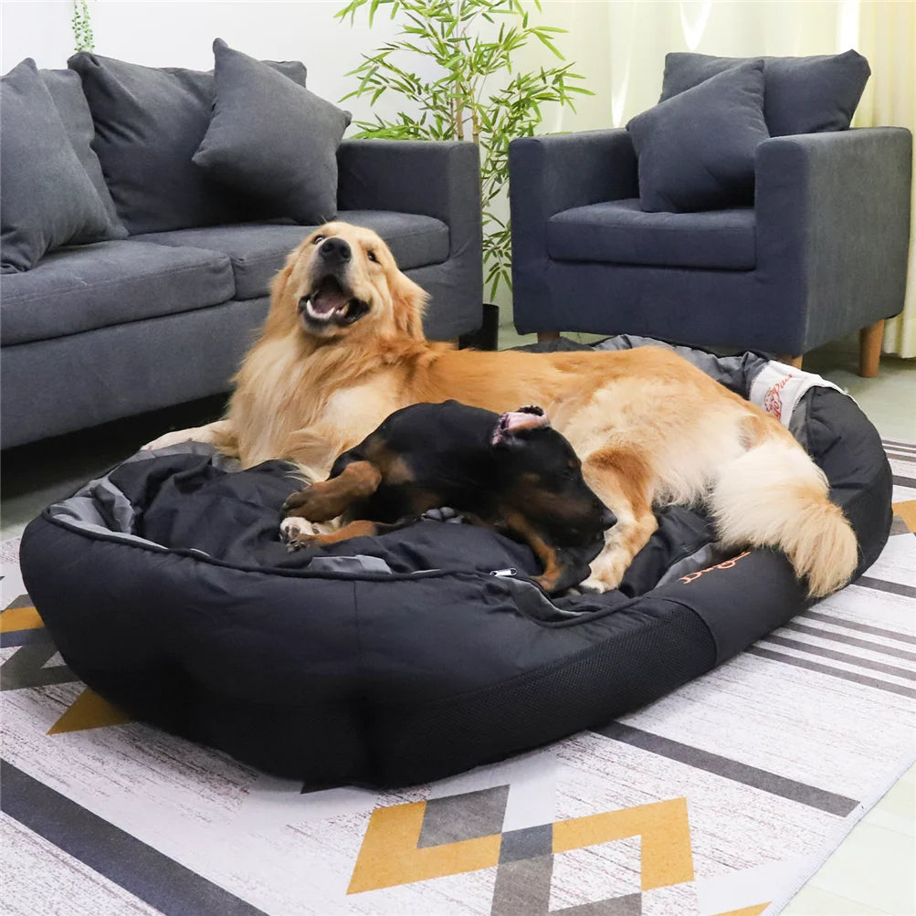 Transform your dog’s daily rest into a true sanctuary of comfort and tranquility with this versatile sleeping solution designed specifically for every season.