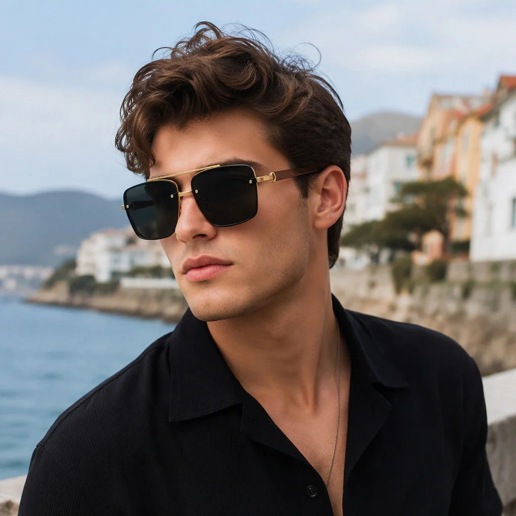 You elevate your everyday style instantly with these vintage-inspired square sunglasses designed to complement any face shape while keeping your eyes shielded from harsh glare.