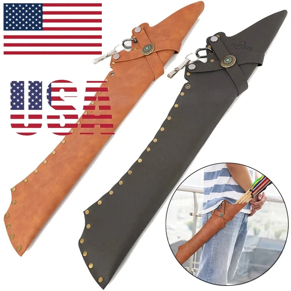 Take your shooting accuracy to the next level with this convenient waist-hanging arrow quiver designed for modern archers.