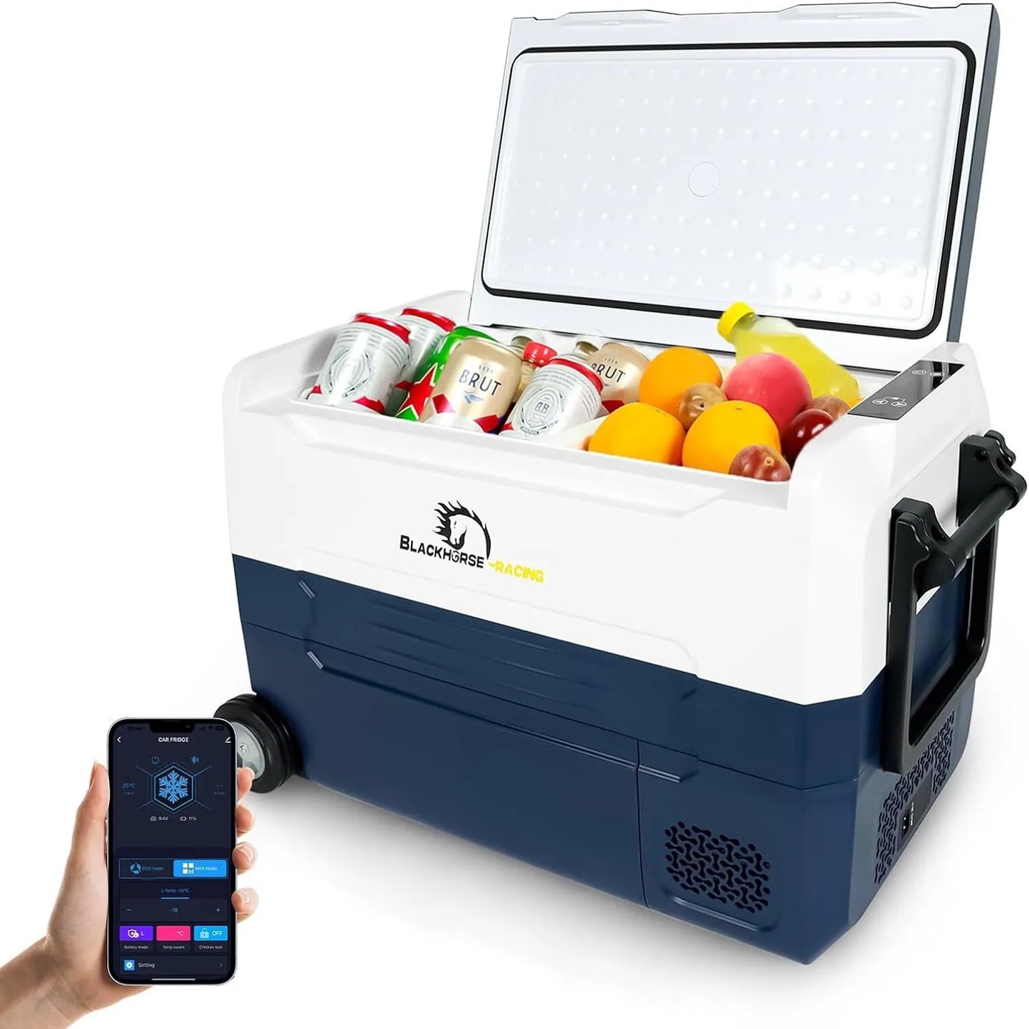 37Qt 35L Portable Car Refrigerator Freezer Dual Zone 12V