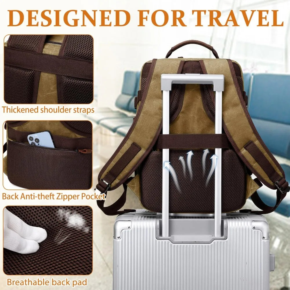 You travel smarter with a versatile backpack that keeps pace from red-eye flights to city strolls.