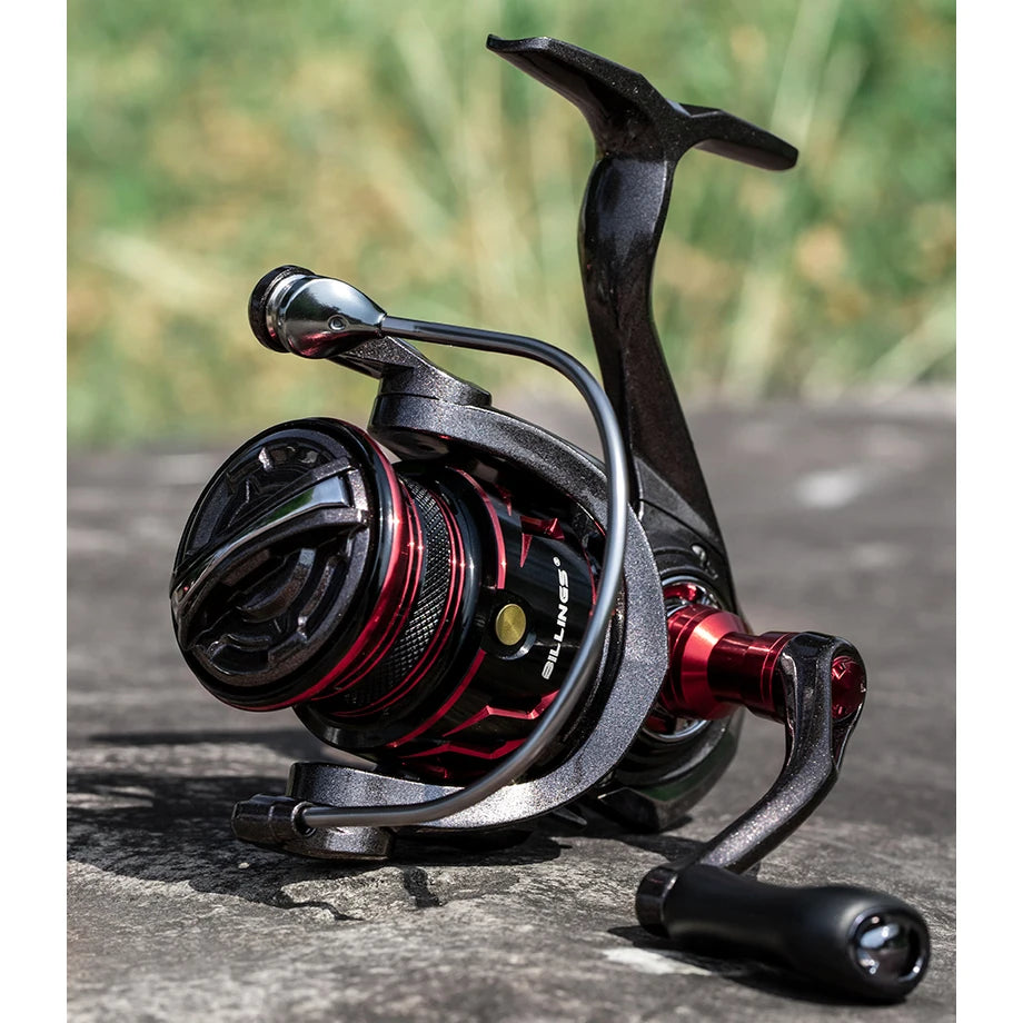 Billings Spinning Reel 6kg Max Drag 5 Plus 1BB Double Metal Spool