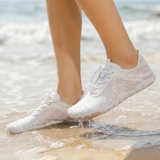 Unisex Water Shoes Quick Dry Aqua Sneakers for Beach Surfing Wading Lightweight