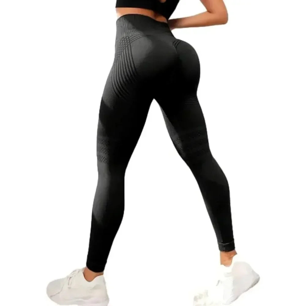 Slimove 3D Cellulite Leggings High Waisted Butt Lifting Tummy Control