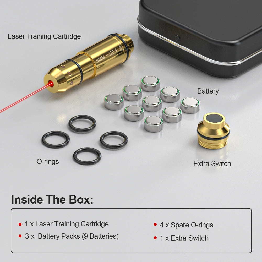 Sharpen your pistol skills with a precise laser-guided dry-fire cartridge that makes every trigger pull count, accelerating accuracy, confidence, and shooter consistency.