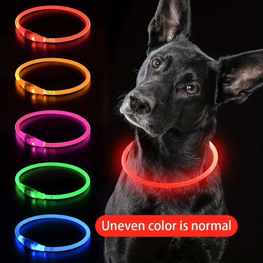 Light up your evening strolls with a versatile LED dog collar that enhances safety, makes your pup instantly visible, and adds a stylish glow to every outing.