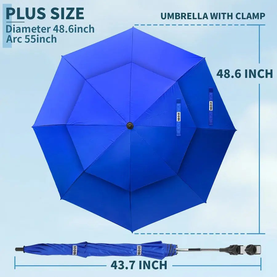 Shade that moves with your day, keeping you cool from sunup to sundown, whether you're at the beach, park, or campsite.