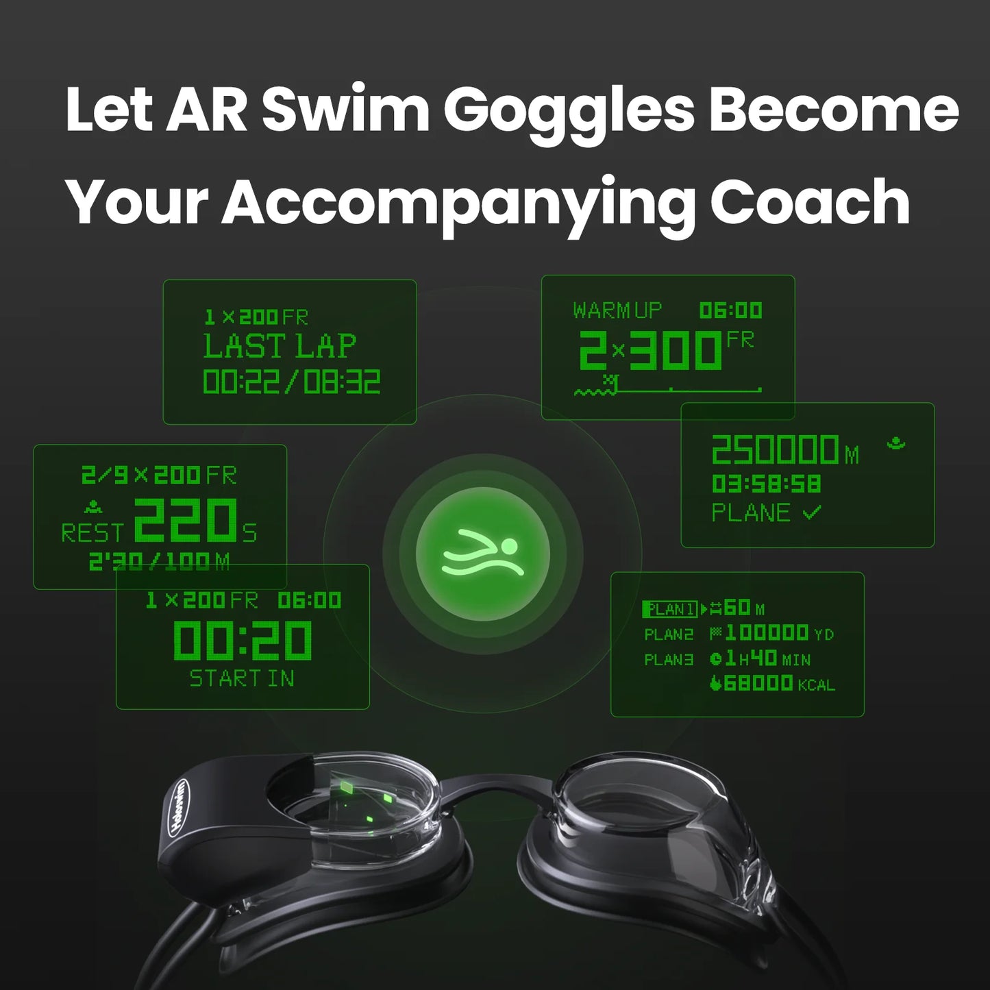 Transform your swim training with real-time data tracking that turns every lap into a precise workout.
