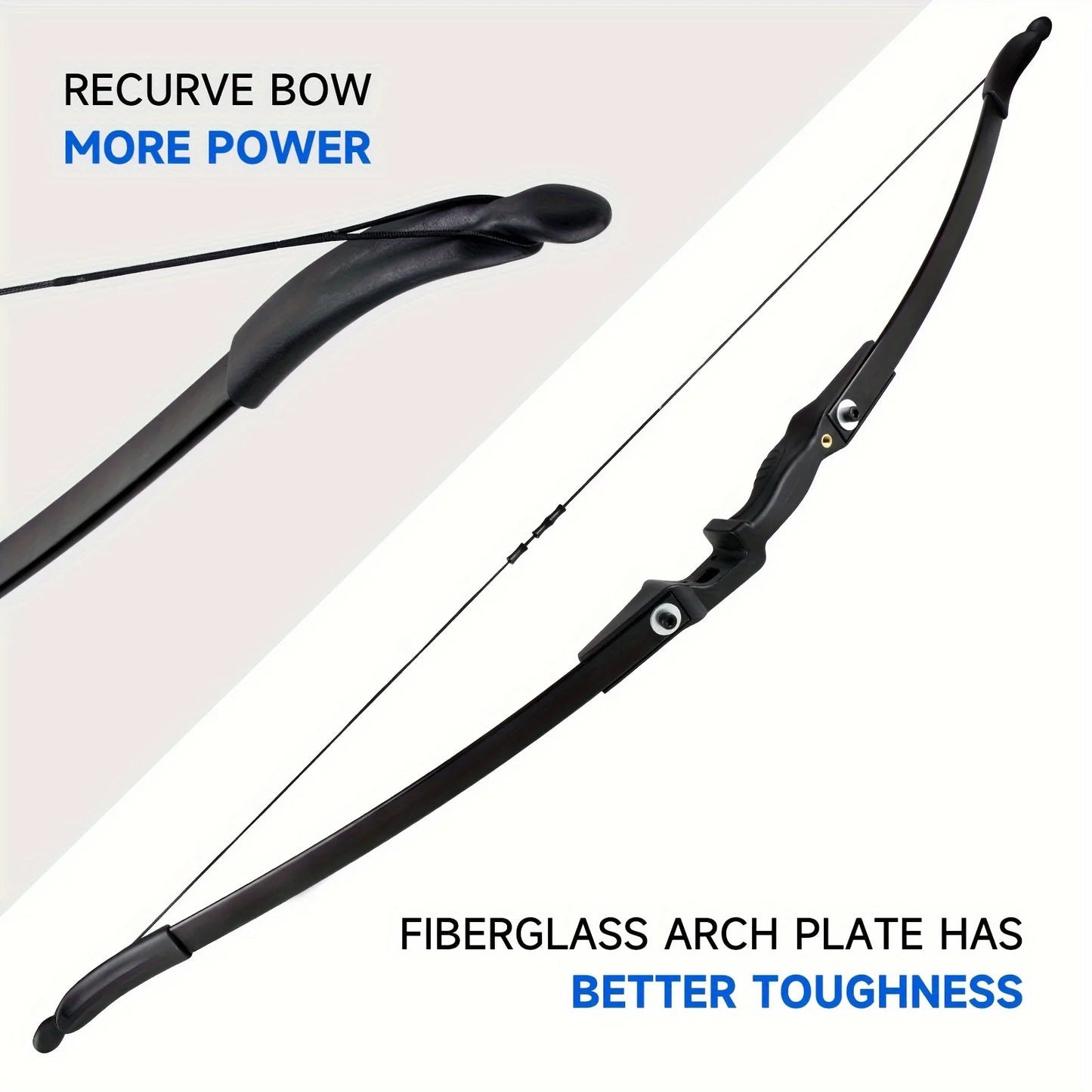 30lbs Recurve Bow Archery Bows Set for Adults Right Hands Bow Suitable for Beginner Teenagers Outdoor Hunting Target Practice