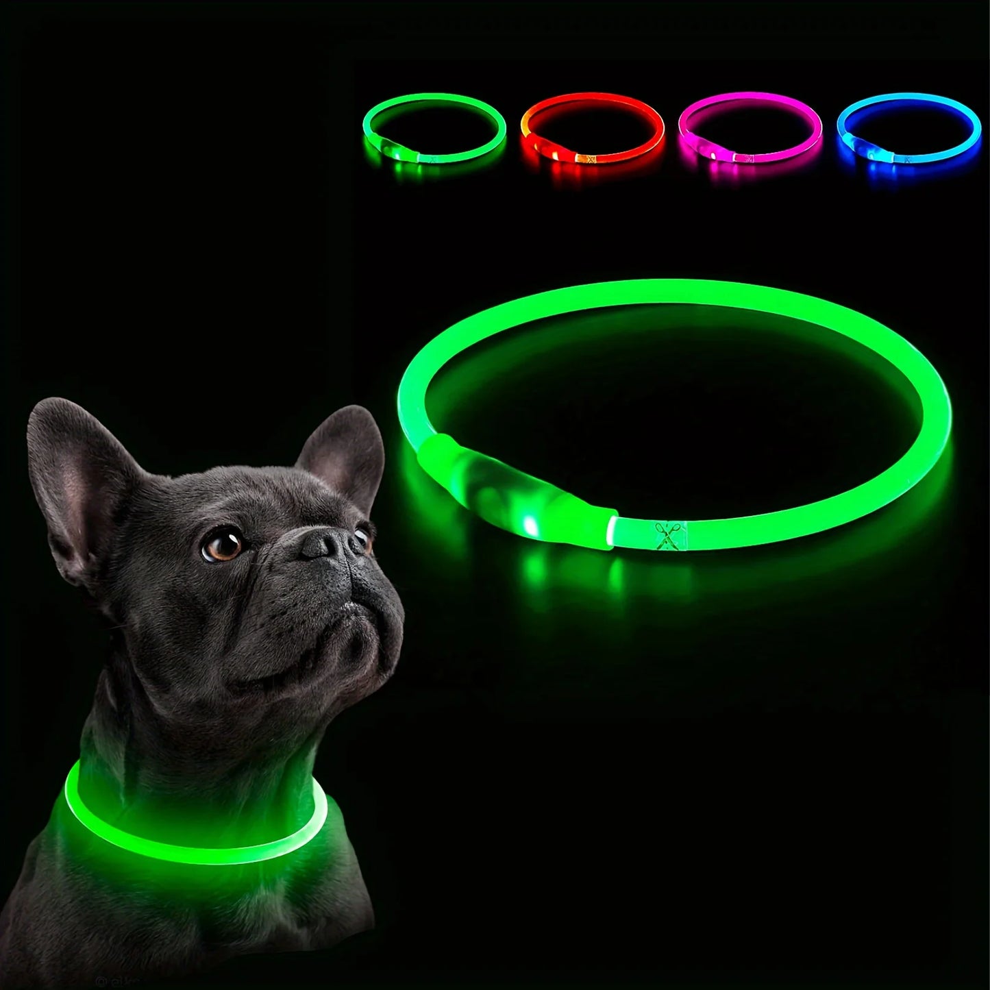 Light up your evening strolls with a versatile LED dog collar that enhances safety, makes your pup instantly visible, and adds a stylish glow to every outing.