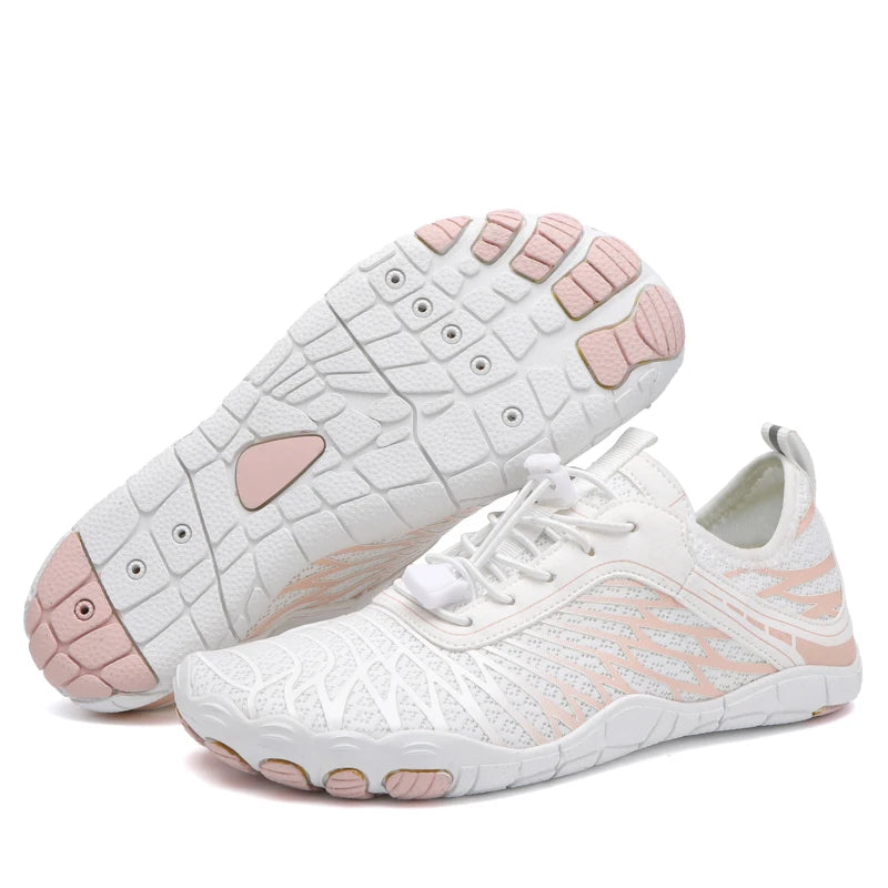 Women Men Upstream Wading Water Shoes Beach Barefoot Swimming Surfing Qick Dry Sports Aqua Sneakers Unisex Lightweight Trekking