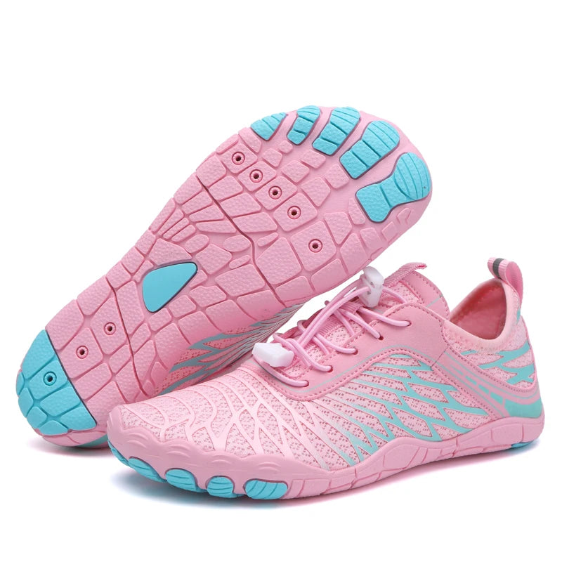 Women Men Upstream Wading Water Shoes Beach Barefoot Swimming Surfing Qick Dry Sports Aqua Sneakers Unisex Lightweight Trekking