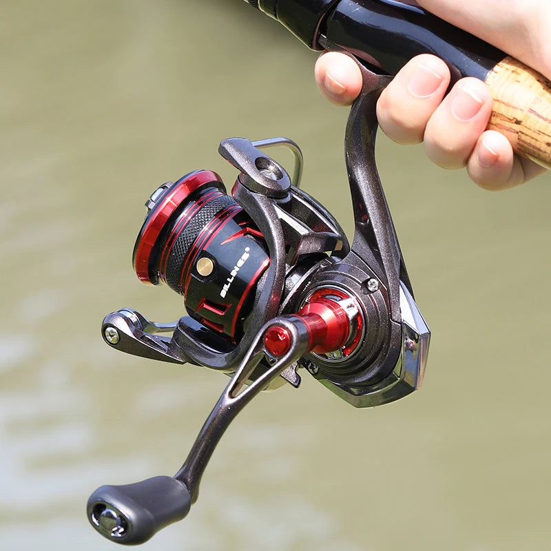 Billings Spinning Reel 6kg Max Drag 5 Plus 1BB Double Metal Spool