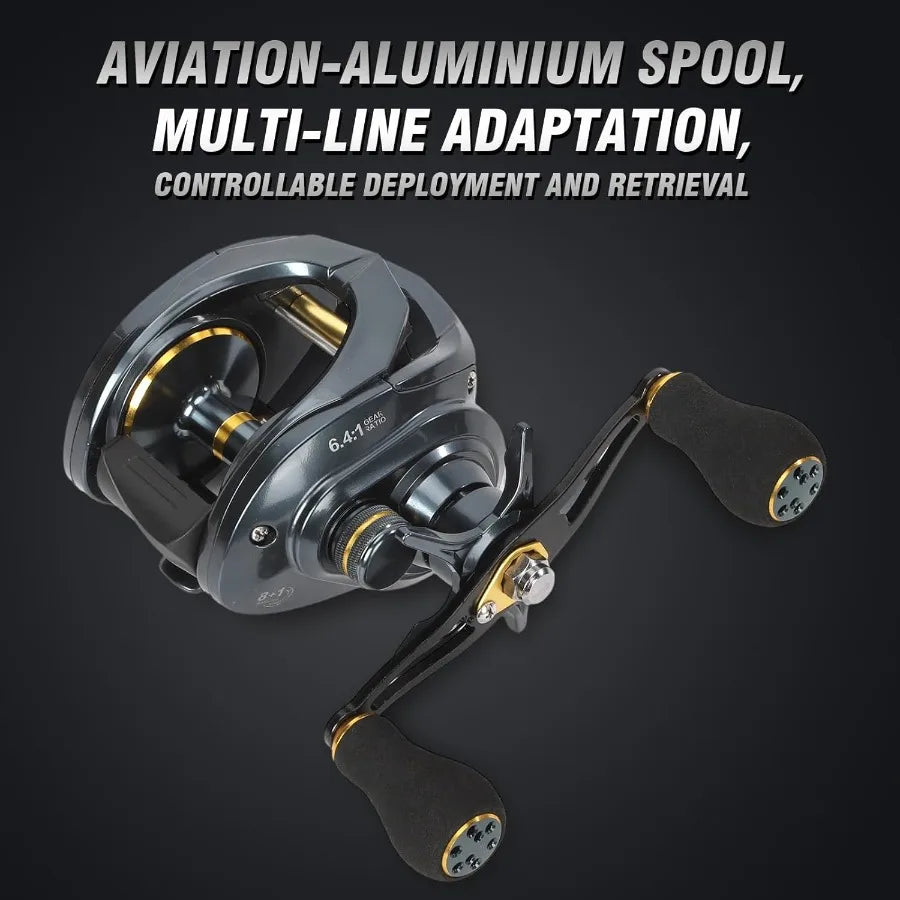 Take your fishing to the next level with reels built for precision casting anywhere you fish, designed to perform confidently in rough water and calm coves.