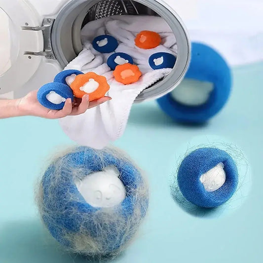 Reusable Pet Hair Remover Balls For Laundry Washing Machine Filter Lint Catcher