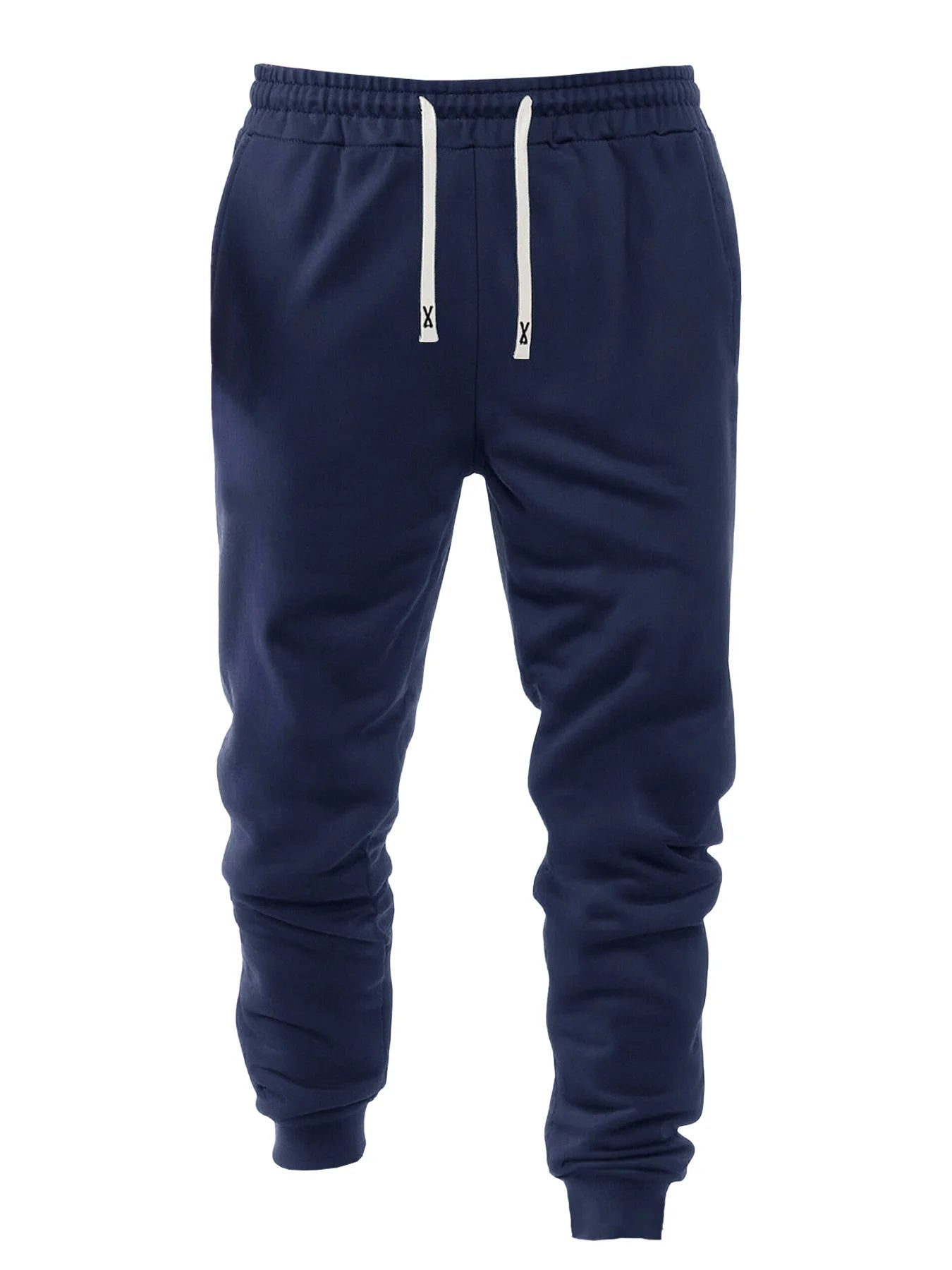 Men's 4-piece set cuffed sports casual pants, comfortable fabric, suitable for outdoor sports, shopping, and travel