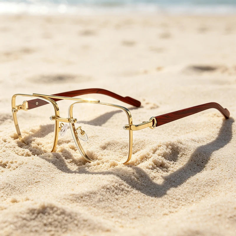 You elevate your everyday style instantly with these vintage-inspired square sunglasses designed to complement any face shape while keeping your eyes shielded from harsh glare.